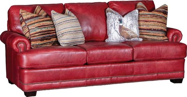Mayo Customizable 4087L Leather Sofa-1