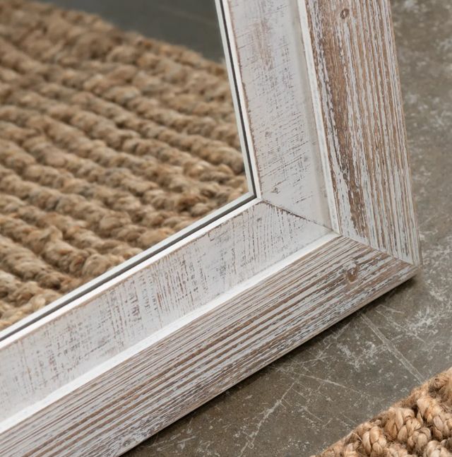 Crestview Collection Carrigan White Mirror-2