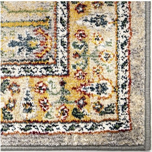 Orian Imperial Safavid Light Gray 5'x8' Area Rug-1