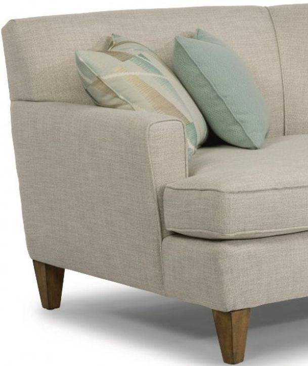 Flexsteel® Digby 2-Piece Gray Sectional Set-1