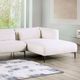 Furniture of America® Paderborn Linen White Sectional with Right Chaise-1
