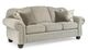 Flexsteel® Bexley One Tone Fabric Sofa with Nailhead Trim-0