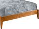 Archbold Furniture 2 West Honey Queen Panel Bed-2