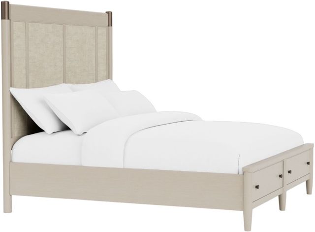 Riverside Furniture Laguna Drift Queen Woven Panel Storage Bed-1