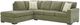 Signature Design by Ashley® Bridgepoint 2-Piece Moss Left-Arm Facing Sleeper Sectional and Chaise-0