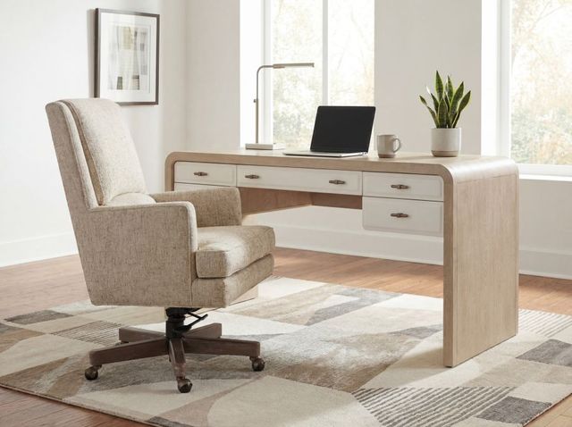 Hooker® Furniture Ready-Made Upholstery Wright Finnigan Stormy Executive Swivel Tilt Chair-1