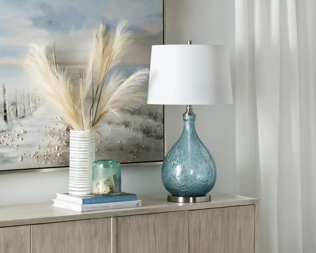 Crestview Collection Rayne Blue Table Lamp-1