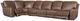 Hooker® Furniture SS Torres 6-Piece Sorrento Mocha L-Shape Power Reclining Sectional-1