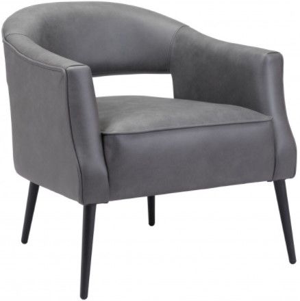 Zuo® Modern Berkeley Vintage Gray Accent Chair-0