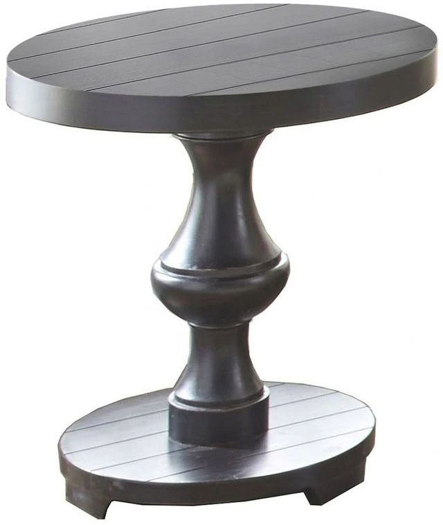 Steve Silver Co. Dory Ebony Round End Table-0