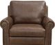 Leather Italia™ Savino Braxton Vintage Brown Coffee Chair-1