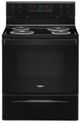 Whirlpool® 30" Black Freestanding Electric Range-0