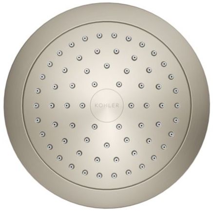 KOHLER® Forté® Rite-Temp® Vibrant Brushed Nickel 2.5 GPM Single-Function Showerhead-3