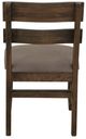 International Furniture Direct Dutton Brown Side Chair-5