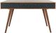 Olliix by Madison Park Pecan/Blue Rigby Writing Desk-0