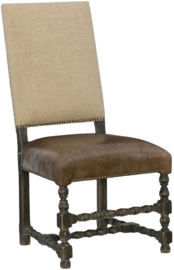 Hooker® Furniture Hill Country Blackwood Desert/Huntington Collis Upholstered Dining Side Chair-0
