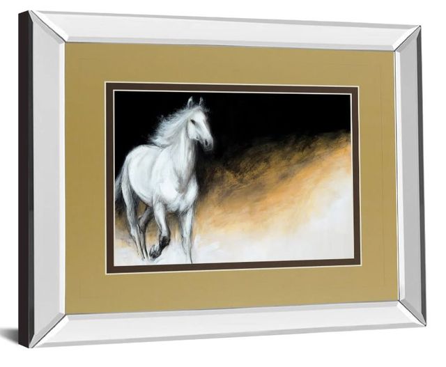 Classy Art Light And Dark by Milenko Katic Mirror Framed Wall Art-1