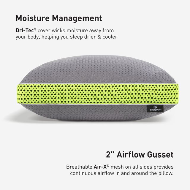 BEDGEAR® All Position Performance Medium Soft Standard Pillow-4
