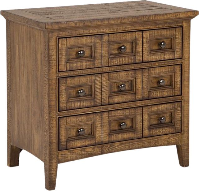 Magnussen Home® Bay Creek Toasted Nutmeg Drawer Nightstand-0