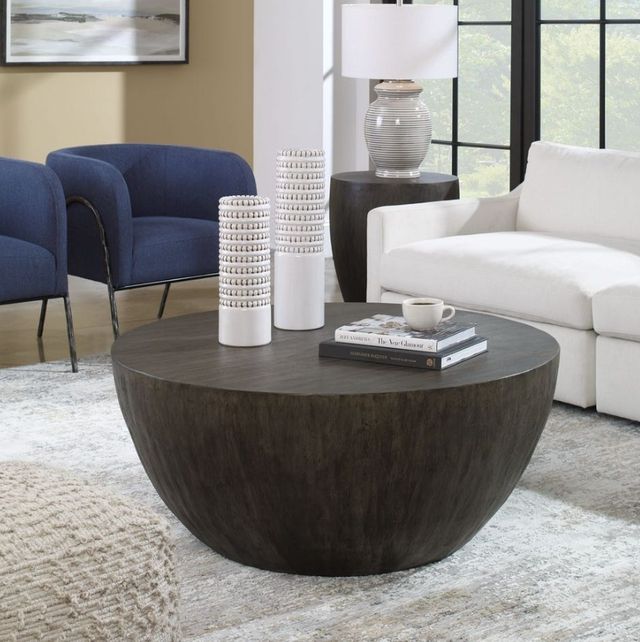 Uttermost® Lark Walnut Coffee Table-1