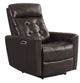Elements International All Star Jazz Brown Power Recliner Chair-0