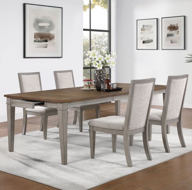 New Classic® Home Furnishings Mariana 5-Piece Vintage Creme Dining Set-1