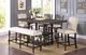 Winners Only® Xcalibur Espresso Dining Table-1