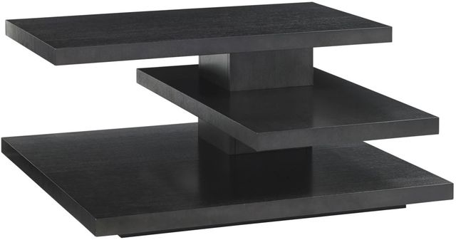 Lexington Home Carrera Evora Carbon Gray Square Cocktail Table-0