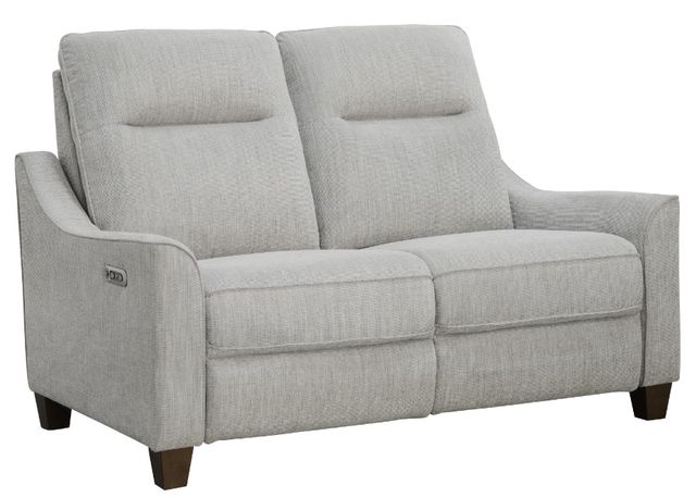 Parker House® Madison Pisces Muslin Power Reclining Loveseat-0