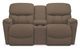 La-Z-Boy® Kipling Java Power Reclining Loveseat with Headrest and Console-0