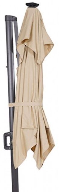 Furniture of America® Xico Beige Aluminum/Fabric Outdoor Patio Umbrella-2