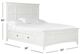 Magnussen Home® Heron Cove Chalk White King Storage Panel Bed-2