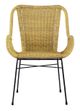 A & B Home Januar Dark Yellow Accent Chair-1