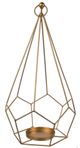 A & B Home Gold 18" Candle Holder-0