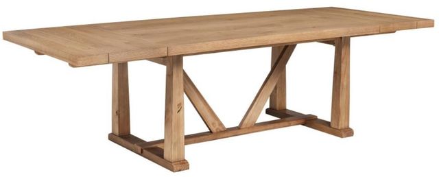 Coaster® Middleton 9-Piece Natural Extension Leaf Dining Set-1