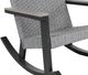CabanaCoast® Customizable Stellan Aluminum/Natural Fiber Outdoor Rocking Chair-3