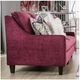 Furniture of America® Jillian Plum Sofa-2