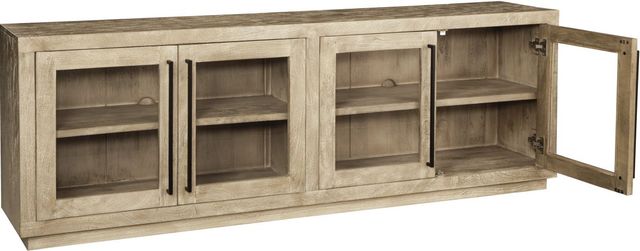Signature Design by Ashley® Belenburg Washed Brown 4 Door Accent Cabinet-2