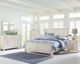 Standard Furniture Chesapeake Bay Vintage White Panel Bed-1