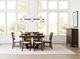 Kincaid® Kafe Mocha 60" Rectangular Trestle Dining Table-2
