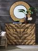 Tommy Bahama® Furniture Los Altos Carins Brown Round Mirror-1
