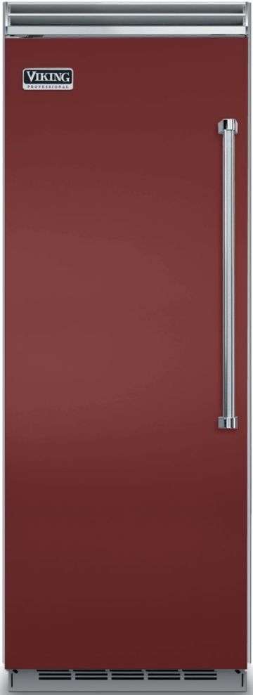 Viking® 5 Series 15.9 Cu. Ft. Reduction Red Professional Left Hinge All Freezer-0