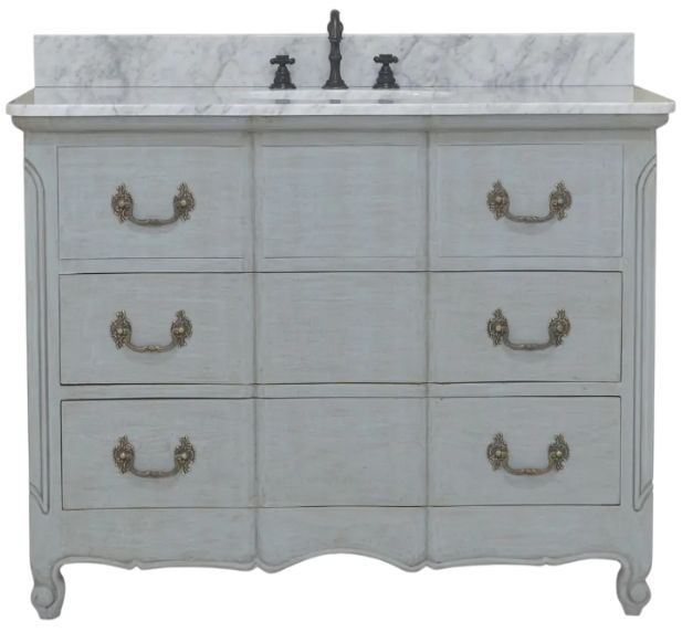 Bramble Customizable Provence Single Vanity-2