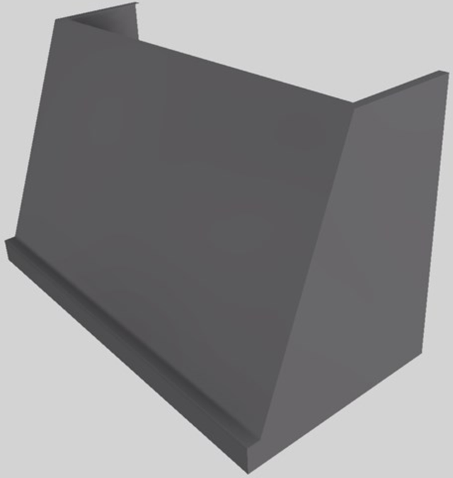 Vent-A-Hood® 48" Wall Mounted Range Hood-Gunsmoke-1