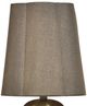Stylecraft Tamara Day Beige Rosalind 12"H Accent Lamp-4
