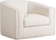 Four Hands Presley Crypton Nomad Snow Swivel Chair-0