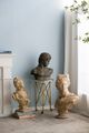 A & B Home Beige Henrietta Bust Statue-1