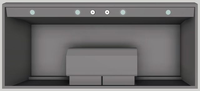 Vent-A-Hood® 54" Gunsmoke Wall Hood-3