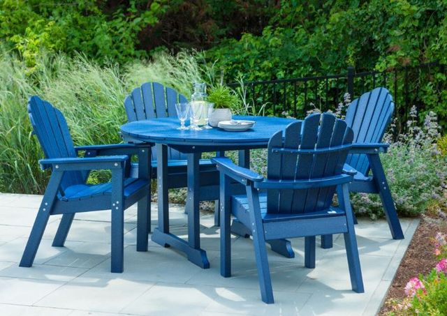 Seaside Casual Salem Round Dining Table 4'-1
