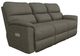 La-Z-Boy® Brooks Gray Power Reclining Sofa with Headrest and Lumbar-0